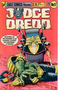 Cover Thumbnail for Judge Dredd (Eagle Comics, 1983 series) #27