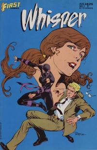 Cover Thumbnail for Whisper (First, 1986 series) #2