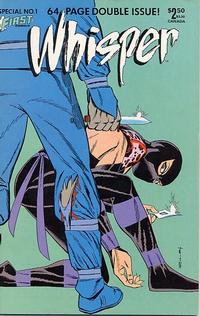 Cover for Whisper Special (First, 1985 series) #1