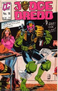 Cover Thumbnail for Judge Dredd (Fleetway/Quality, 1987 series) #16 [US]