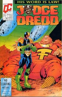Cover Thumbnail for Judge Dredd (Fleetway/Quality, 1987 series) #23/24 [US]