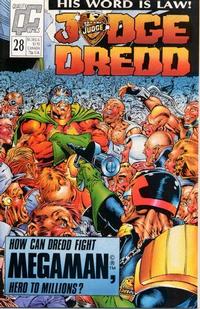 Cover Thumbnail for Judge Dredd (Fleetway/Quality, 1987 series) #28