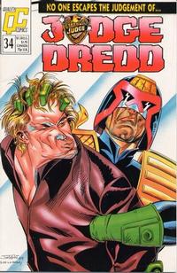 Cover Thumbnail for Judge Dredd (Fleetway/Quality, 1987 series) #34