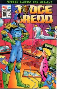 Cover Thumbnail for Judge Dredd (Fleetway/Quality, 1987 series) #49