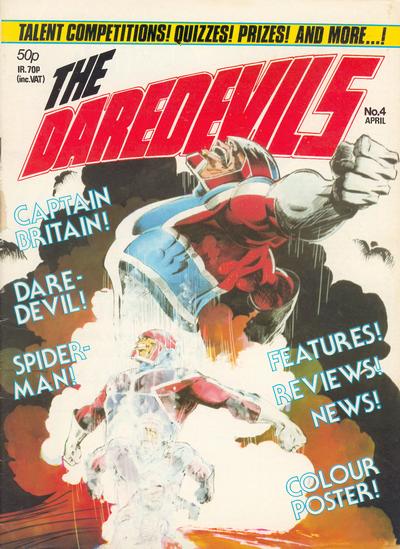 Cover for The Daredevils (Marvel UK, 1982 series) #4