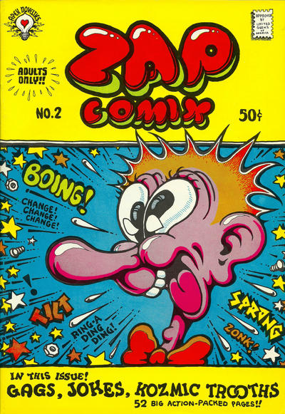 Cover for Zap Comix (Apex Novelties, 1967 series) #2