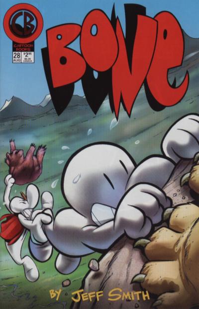 Cover for Bone (Cartoon Books, 1997 series) #28
