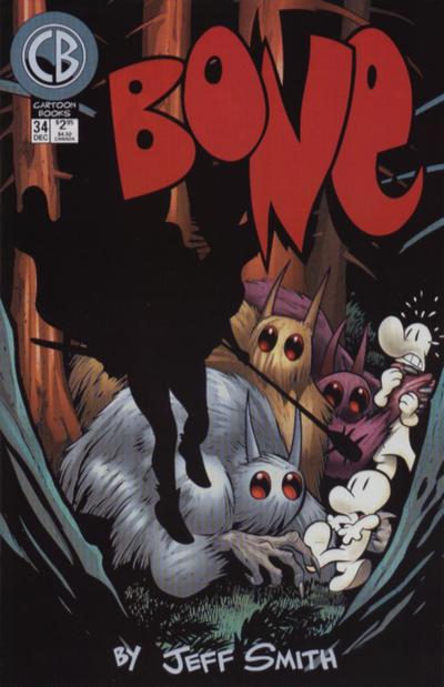 Cover for Bone (Cartoon Books, 1997 series) #34