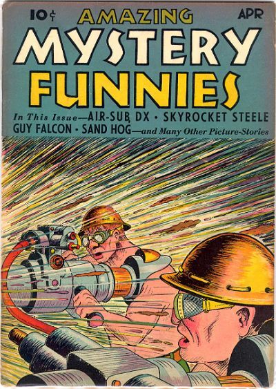Cover for Amazing Mystery Funnies (Centaur, 1938 series) #v2#4