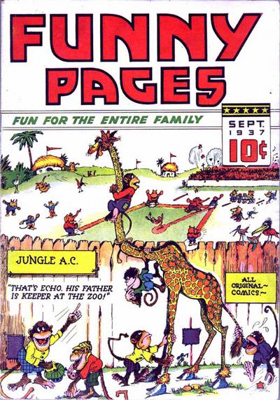 Cover for Funny Pages (Ultem, 1937 series) #v2#1