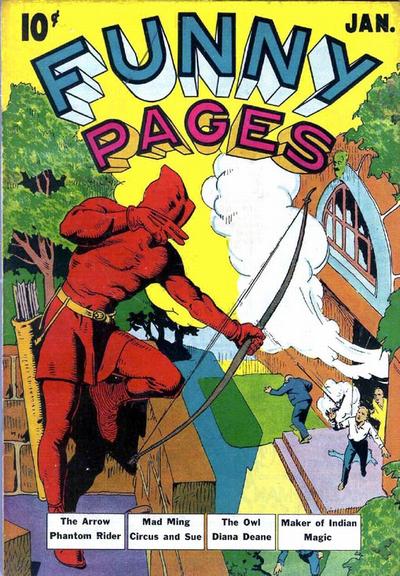 Cover for Funny Pages (Centaur, 1938 series) #v4#1