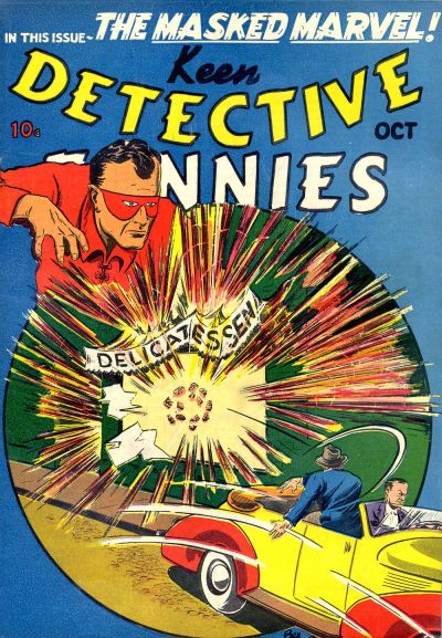 Cover for Keen Detective Funnies (Centaur, 1938 series) #v2#10