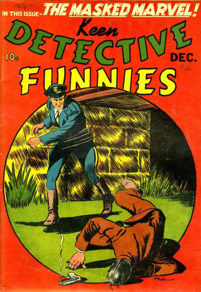 Cover for Keen Detective Funnies (Centaur, 1938 series) #v2#12