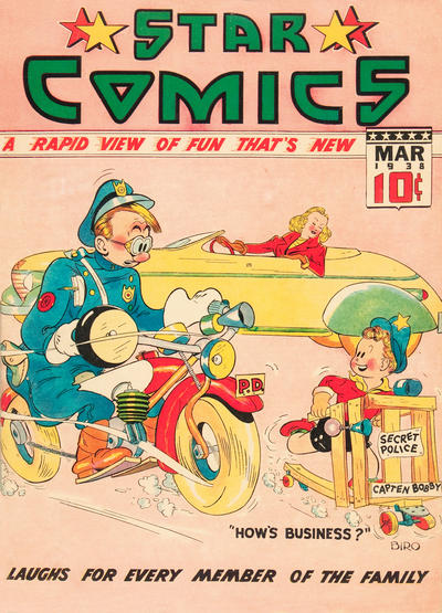 Cover for Star Comics (Centaur, 1938 series) #v1#10