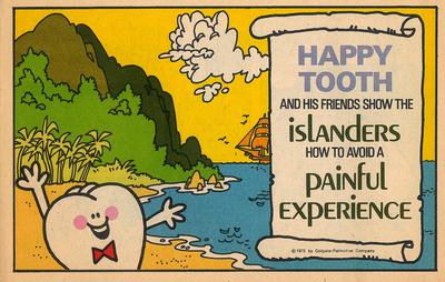 Cover for Happy Tooth and His Friends Show the Islanders How to Avoid a Painful Experience (Colgate-Palmolive Company, 1972 series) #[nn]