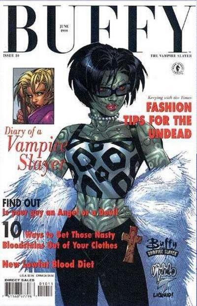 Cover for Buffy the Vampire Slayer (Dark Horse, 1998 series) #10 [Art Cover]
