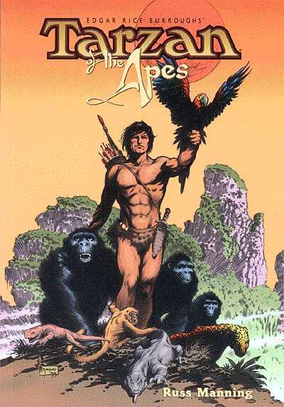 Cover for The Tarzan Comics Library (Dark Horse, 1999 series) #1 - Tarzan of the Apes