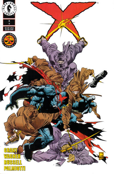 Cover for Comics' Greatest World: X (Dark Horse, 1994 series) #6