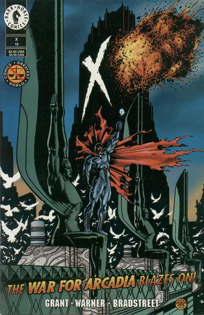 Cover for Comics' Greatest World: X (Dark Horse, 1994 series) #10