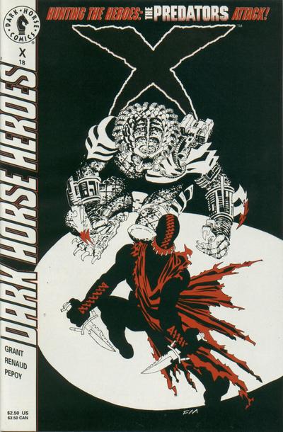Cover for Comics' Greatest World: X (Dark Horse, 1994 series) #18