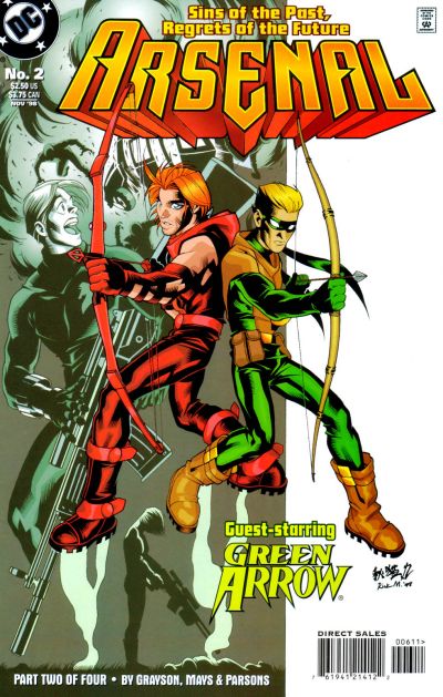 Cover for Arsenal (DC, 1998 series) #2