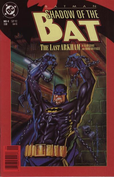 Cover for Batman: Shadow of the Bat (DC, 1992 series) #4 [Newsstand]