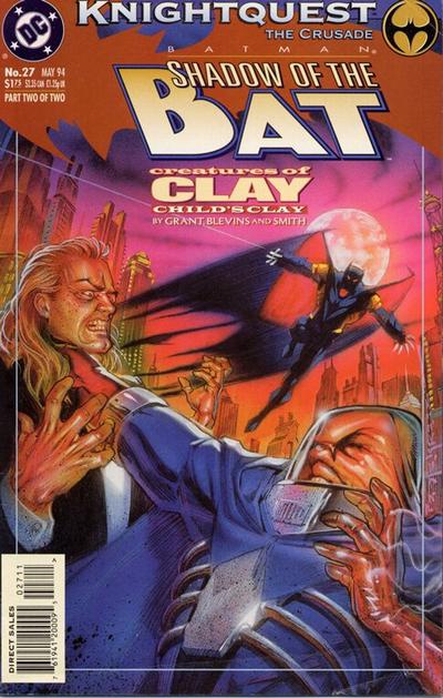 Cover for Batman: Shadow of the Bat (DC, 1992 series) #27 [Direct Sales]