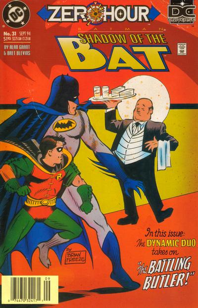 Cover for Batman: Shadow of the Bat (DC, 1992 series) #31 [Newsstand]