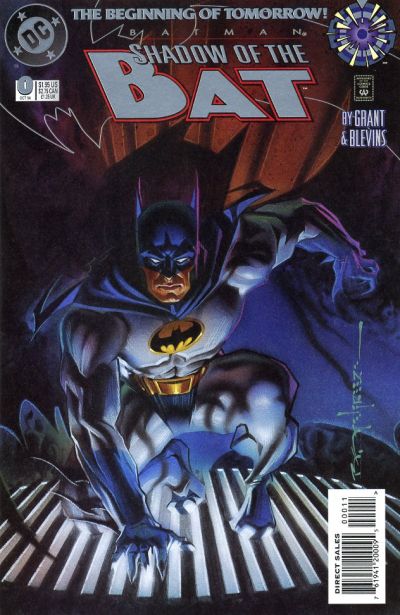 Cover for Batman: Shadow of the Bat (DC, 1992 series) #0 [Direct Sales]