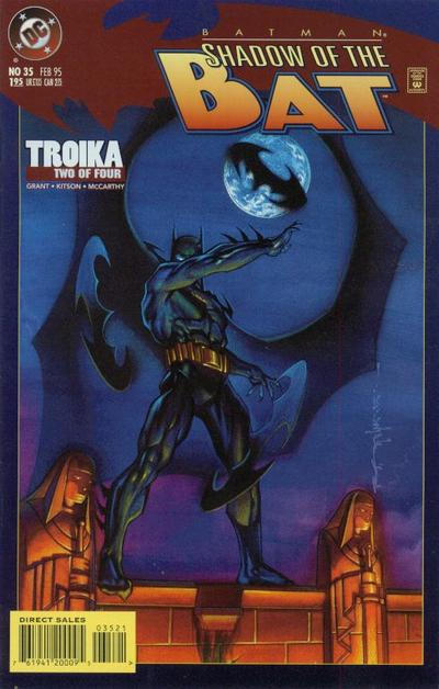 Cover for Batman: Shadow of the Bat (DC, 1992 series) #35 [Direct Sales]