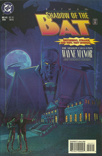 Cover for Batman: Shadow of the Bat (DC, 1992 series) #45 [Direct Sales]