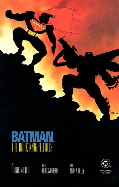 Cover for Batman: The Dark Knight (DC, 1986 series) #4 [Direct]