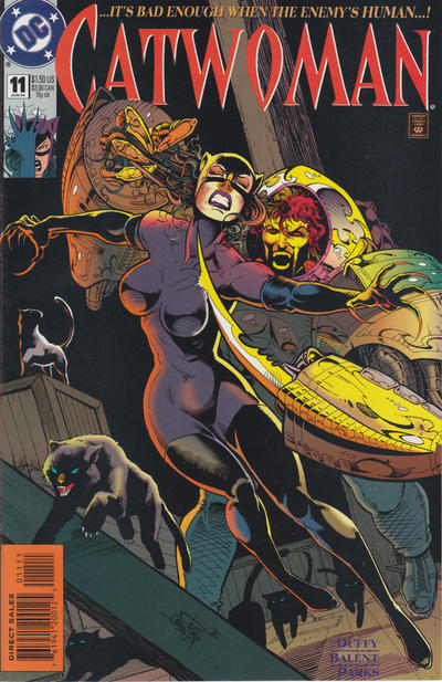 Cover for Catwoman (DC, 1993 series) #11 [Direct Sales]