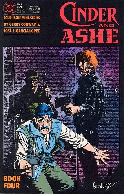 Cover for Cinder and Ashe (DC, 1988 series) #4