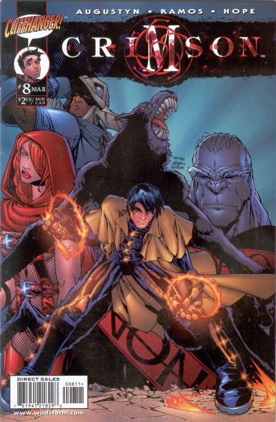 Cover for Crimson (DC, 1999 series) #8