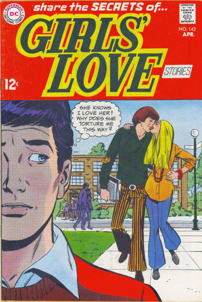 Cover for Girls' Love Stories (DC, 1949 series) #142