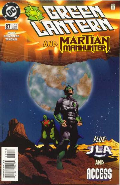 Cover for Green Lantern (DC, 1990 series) #87 [Direct Sales]