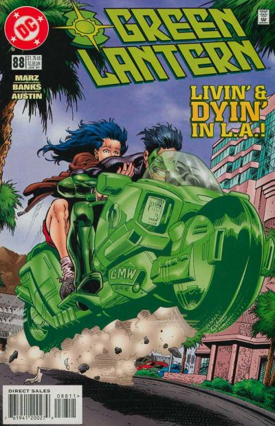 Cover for Green Lantern (DC, 1990 series) #88 [Direct Sales]