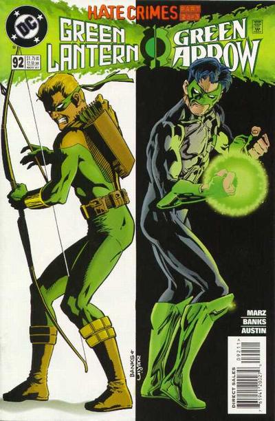Cover for Green Lantern (DC, 1990 series) #92 [Direct Sales]
