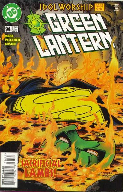 Cover for Green Lantern (DC, 1990 series) #94 [Direct Sales]