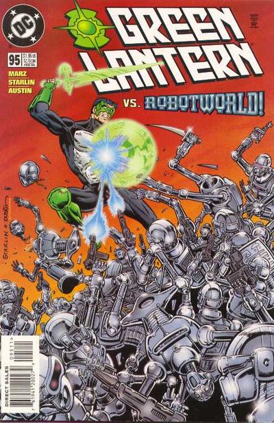 Cover for Green Lantern (DC, 1990 series) #95 [Direct Sales]