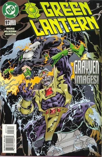 Cover for Green Lantern (DC, 1990 series) #97 [Direct Sales]