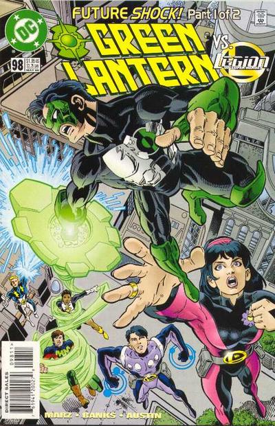Cover for Green Lantern (DC, 1990 series) #98 [Direct Sales]