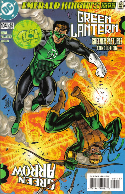 Cover for Green Lantern (DC, 1990 series) #104 [Direct Sales]