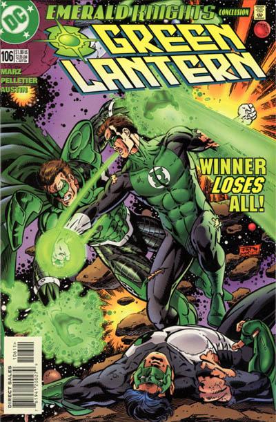 Cover for Green Lantern (DC, 1990 series) #106 [Direct Sales]