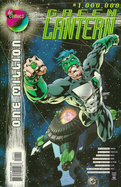 Cover for Green Lantern (DC, 1990 series) #1,000,000 [Direct Sales]