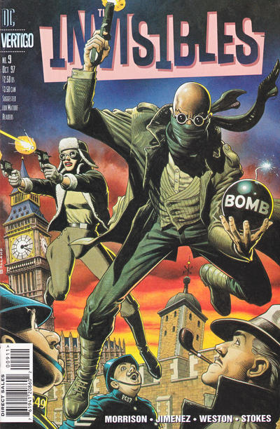 Cover for The Invisibles (DC, 1997 series) #9
