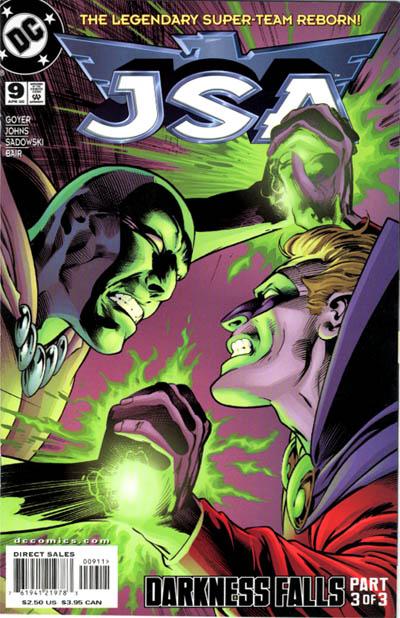 Cover for JSA (DC, 1999 series) #9 [Direct Sales]