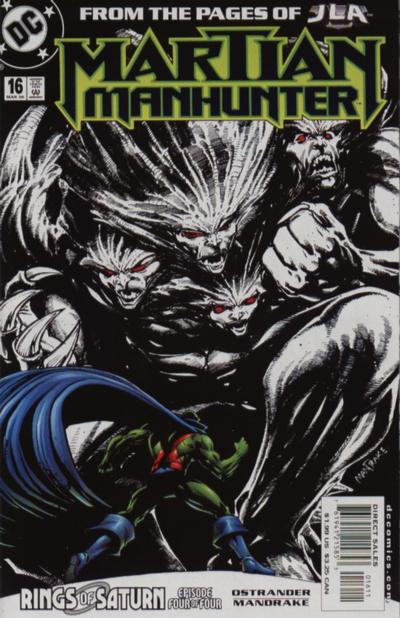 Cover for Martian Manhunter (DC, 1998 series) #16