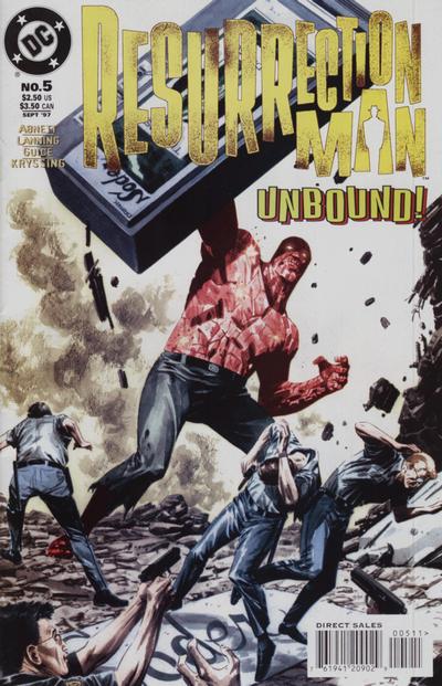 Cover for Resurrection Man (DC, 1997 series) #5